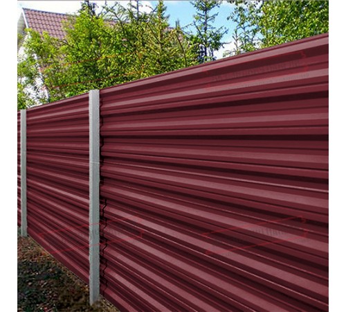 Профилированный лист НС35-1000 Викинг E RAL3005-0.5