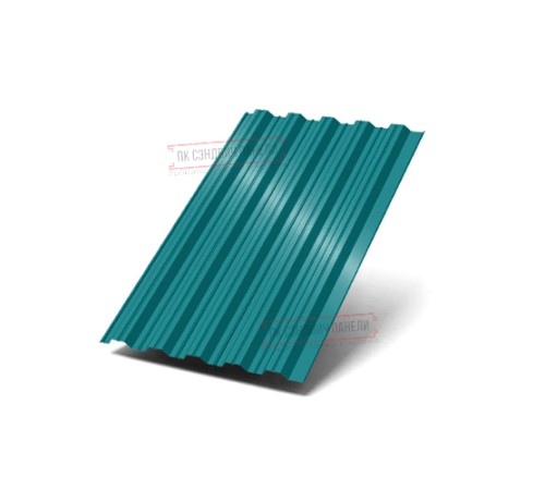 Профнастил НС35-1000 Полиэстер RAL-5021-0.45