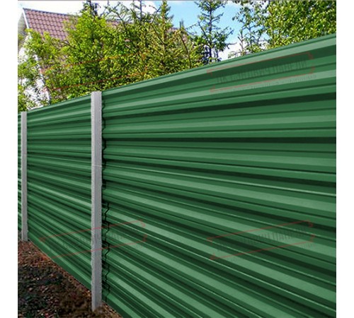 Профилированный лист НС35-1000 Полиэстер RAL6002-0.45