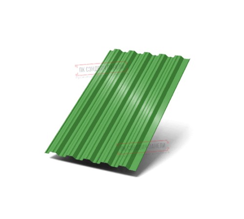 Профнастил НС35-1000 Norman RAL-6018-0.5