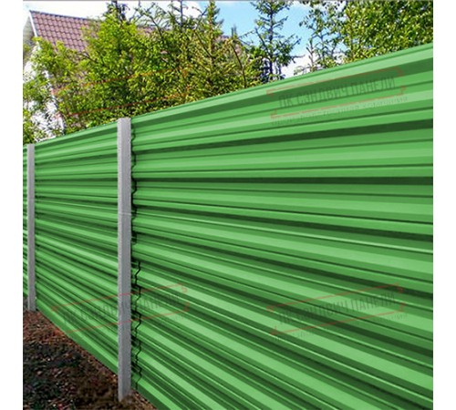 Профилированный лист НС35-1000 Полиэстер RAL6018-0.5