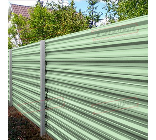 Профилированный лист НС35-1000 Norman RAL6019-0.5