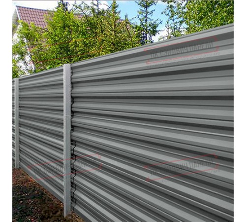 Профилированный лист НС35-1000 Полиэстер RAL7005-0.45