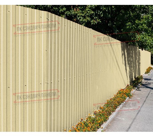 Профилированный лист С8х1150 Полиэстер RAL1014-0.7