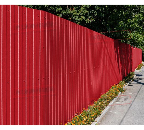 Профилированный лист С8х1150 Полиэстер RAL3020-0.5