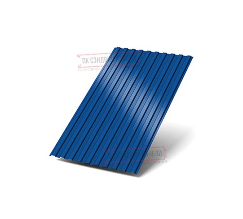 Профилированный лист С8х1150 Полиэстер RAL5005-0.4