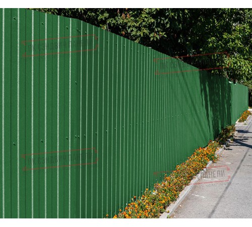 Профилированный лист С8х1150 Полиэстер RAL6002-0.45