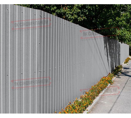 Профилированный лист С8х1150 Полиэстер RAL7004-0.45