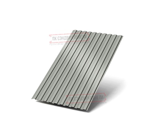 Профилированный лист С8х1150 Пластизол RAL7038-0.5