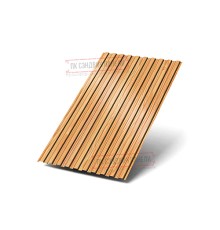 Профилированный лист С8х1150 ECOSTEEL-Лиственница-0.45.