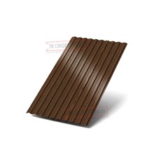 Профилированный лист С8х1150 ECOSTEEL-МореныйДуб-0.5.