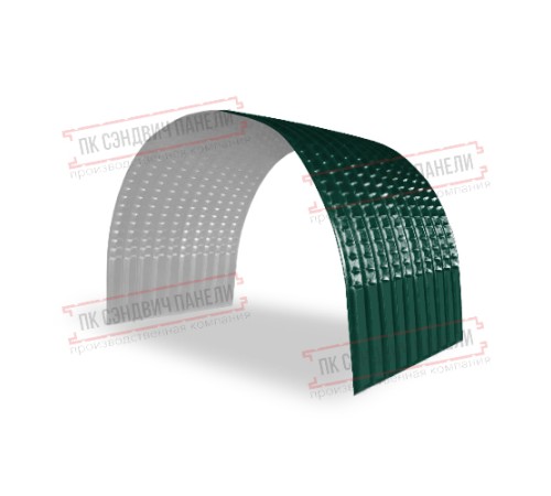 Профнастил окрашенный С18ПГ-1000-0.5 цена за пог.м.