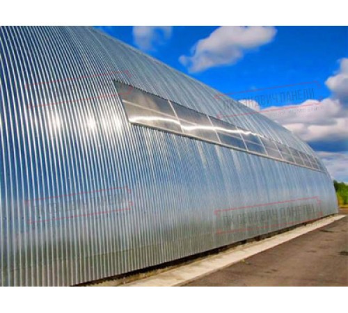 Профнастил оцинкованный С44ПГ-1000-0.5 цена за пог.м.