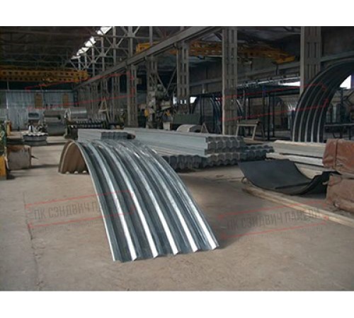 Профнастил оцинкованный С44ПГ-1000-0.5 цена за пог.м.