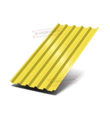 Профилированный лист С44-1000 Полиэстер RAL1018-0.45