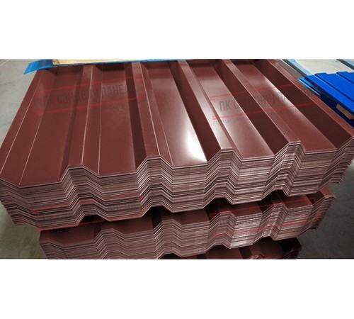 Профнастил С44-1000 Полиэстер RAL-3009-0.45