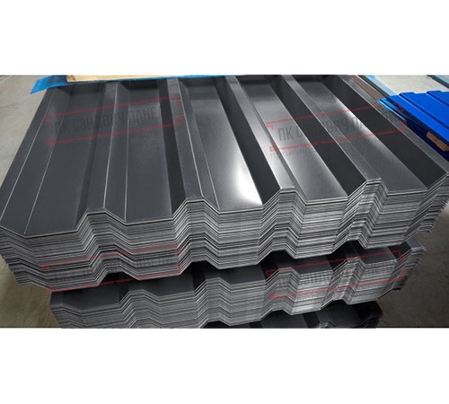 Профнастил С44-1000 Полиэстер RAL-7024-0.45