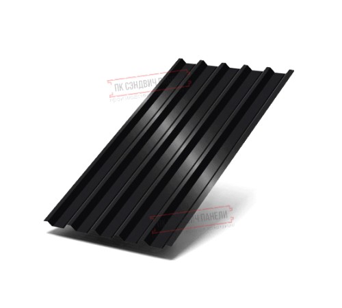 Профилированный лист С44-1000 Пурман RAL9005-0.5