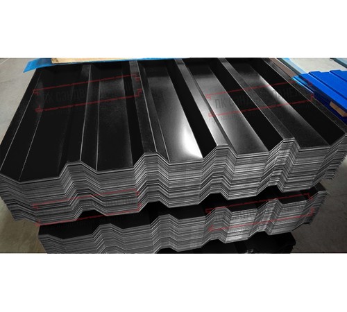Профилированный лист С44-1000 Пурман RAL9005-0.5
