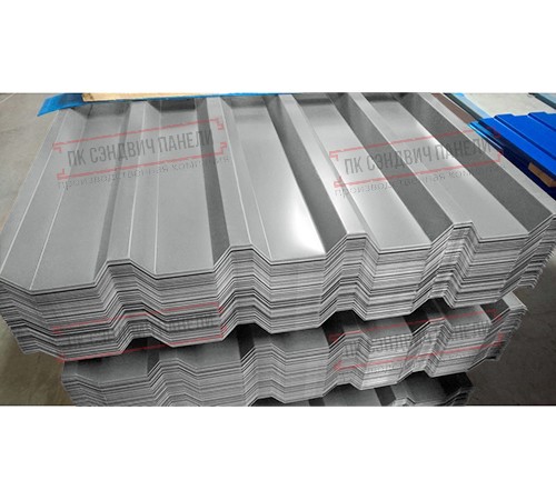 Профнастил С44-1000 Призма RAL-9006-0.5