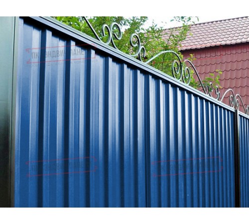 Профилированный лист С-15-1190-0.5 (с гранью) (Rooftop Matte) RAL 5005