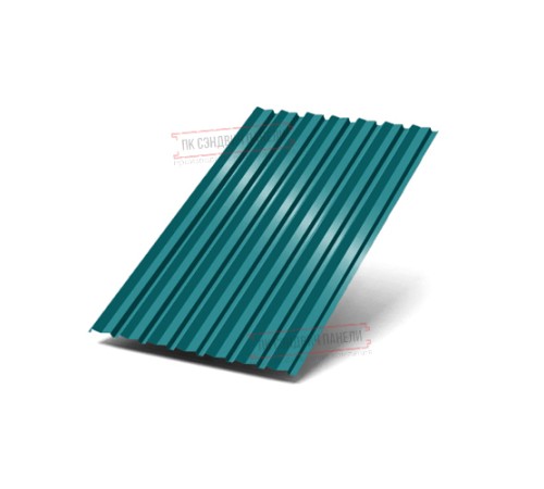 Профилированный лист С-15-1190-0.45 (с гранью) (Printech) RAL 5021