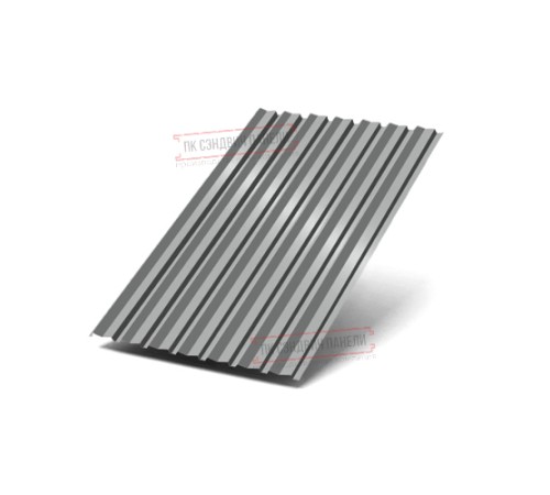Профилированный лист С-15-1190-0.45 (с гранью) (Printech) RAL 9006
