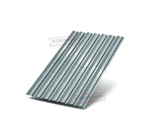 Профилированный лист С-15-1190-0.45 (с гранью) Оцинкованный