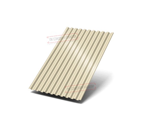 Профилированный лист C21х1000 Полиэстер RAL1015-0.7