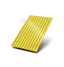 Профилированный лист C21х1000 Полиэстер RAL1018-0.45