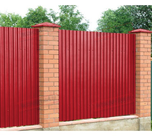 Профилированный лист C21х1000 Полиэстер RAL3020-0.5