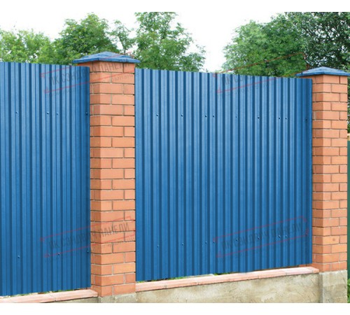 Профилированный лист C21х1000 Полиэстер RAL5015-0.7