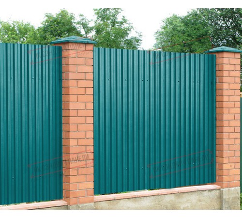 Профилированный лист C21х1000 Полиэстер RAL5021-0.45