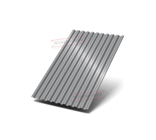 Профилированный лист C21х1000 Полиэстер RAL7004-0.65