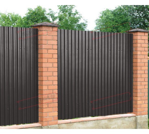 Профилированный лист C21х1000 Призма RR32-0.5