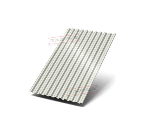 Профилированный лист C21х1000 Полиэстер в пленке RAL9003-0.45