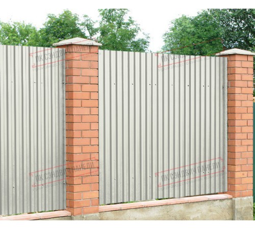 Профилированный лист C21х1000 Полиэстер в пленке RAL9003-0.45