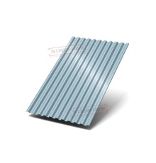 Профилированный лист C21х1000 Призма Met.Blue-0.5