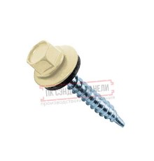 Саморезы 5,5х19 RAL 1014