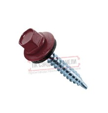 Саморезы 5,5х19 RAL 3005