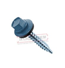 Саморезы 5,5х19 RAL 5009