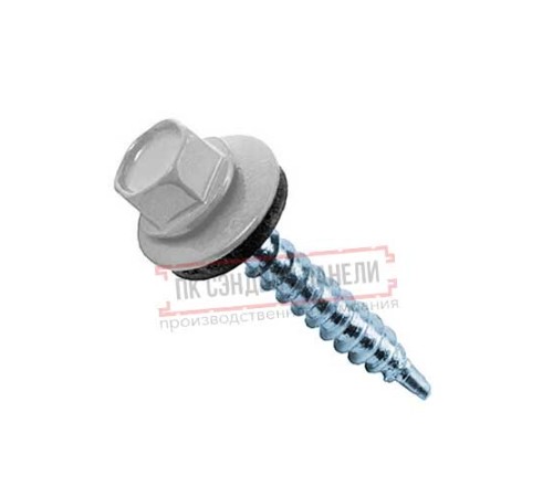 Саморезы 5,5х19 RAL 9006