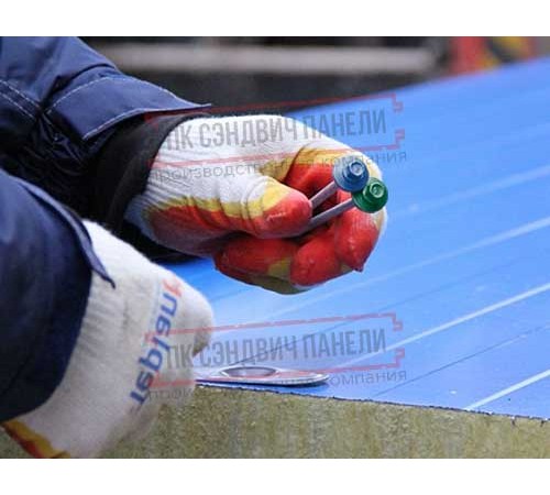 Саморез для сэндвич-панели 14X130 диаметр 5,5