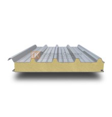 Алюминиевые сэндвич-панели кровельные с пенополиизоциануратом, ширина 1200 мм, толщина 150 мм, 0.5/0.5