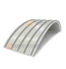 Сэндвич-панели арочные с пенополистиролом, ширина 1000 мм, толщина 10 мм, 0.5/0.5, RAL9002