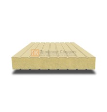 Сэндвич панели без замков с пенополиуретаном, ширина 1200 мм, толщина 150 мм, 0.5/0.5, RAL1014