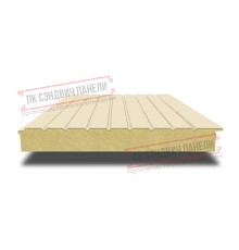 Сэндвич-панели двухслойные с пенополиуретаном, ширина 1200 мм, толщина 20 мм, 0.5, RAL1015