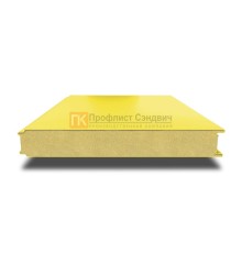 Сэндвич панели гладкие с пенополиизоциануратом, ширина 1000 мм, толщина 200 мм, 0.5/0.5, RAL1018