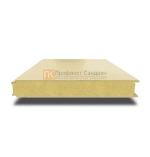 Сэндвич панели гладкие с пенополиизоциануратом, ширина 1200 мм, толщина 30 мм, 0.5/0.5, RAL1014