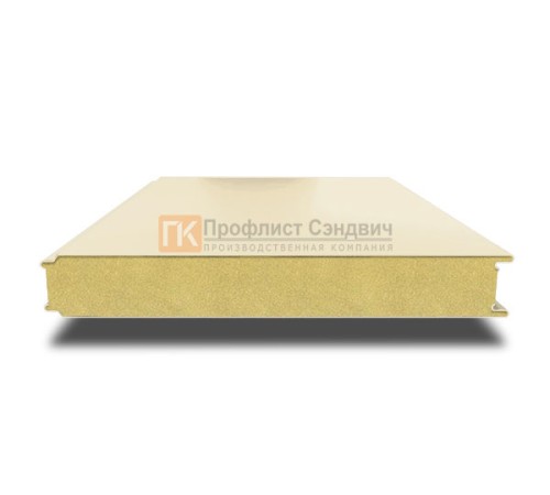 Сэндвич панели гладкие с пенополиизоциануратом, ширина 1200 мм, толщина 40 мм, 0.5/0.5, RAL1015